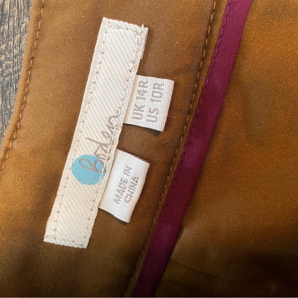 Boden Womens Leonie Brown Corduroy Skirt Size 10R Preppy Casual Fall Style - Picture 4 of 7